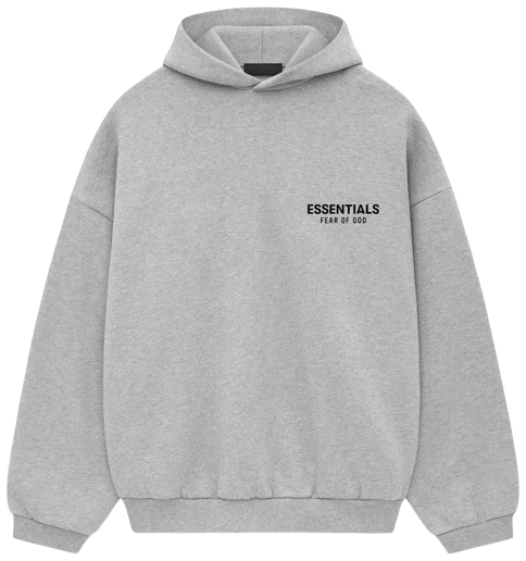 Fear of God Essentials Fleece Hoodie Light Heather Gray