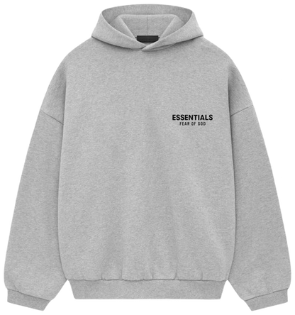Fear of God Essentials Fleece Hoodie Light Heather Gray