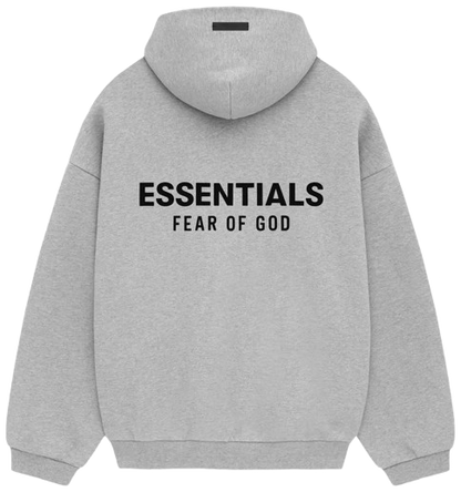 Fear of God Essentials Fleece Hoodie Light Heather Gray