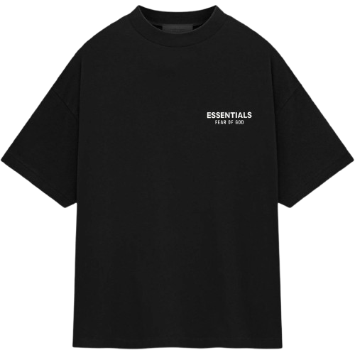 Fear of God Essentials Jersey Crewneck T-Shirt Black