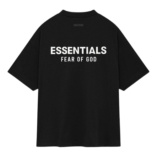 Fear of God Essentials Jersey Crewneck T-Shirt Black