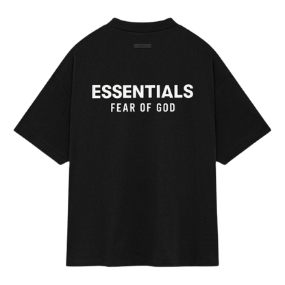 Fear of God Essentials Jersey Crewneck T-Shirt Black